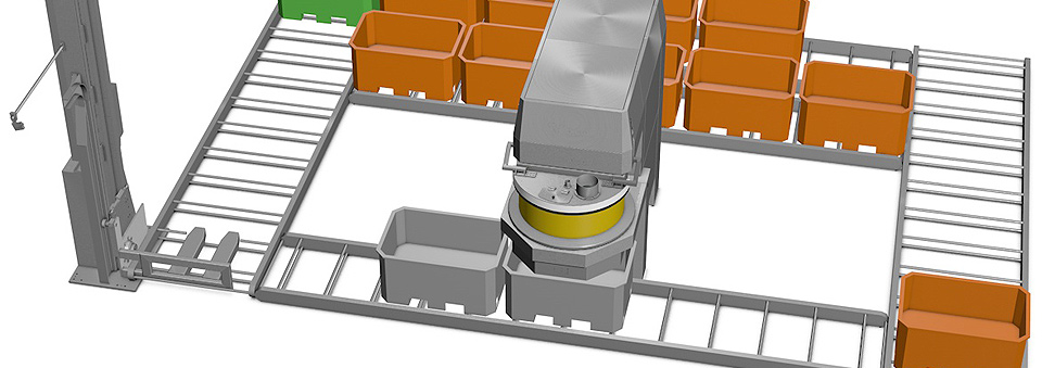 Mixing System POWER MIXER INDUSTRY SOLUTION - Power Square System - The Dough Rest Mixing System Mixing System POWER MIXER INDUSTRY SOLUTION - Power Square System