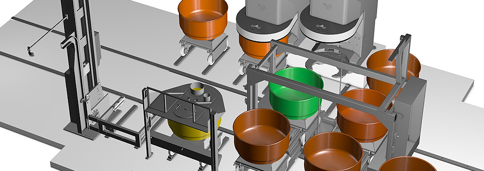 Mixing system Titan Industry Solutions - Linear System - The Flexible Mixing System Mixing system Titan Industry Solutions - Linear System
