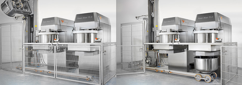 Mixing System POWER MIXER INDUSTRY SOLUTION - Power Roll System - The Fully Automatic Base Discharge Mixing System Mixing System POWER MIXER INDUSTRY SOLUTION - Power Roll System