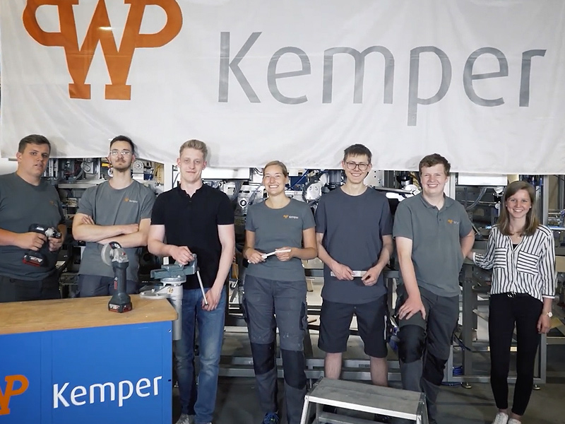 WP Kemper Ausbildungsberufe Ausbildung bei WP Kemper