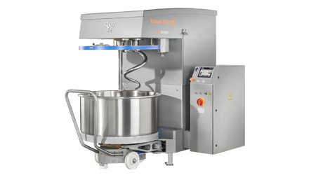 Wheel-out spiral mixer KRONOS PRO with control cabinet – 200kg und 240kg Wheel-out spiral mixer KRONOS PRO with control cabinet – 200kg und 240kg
