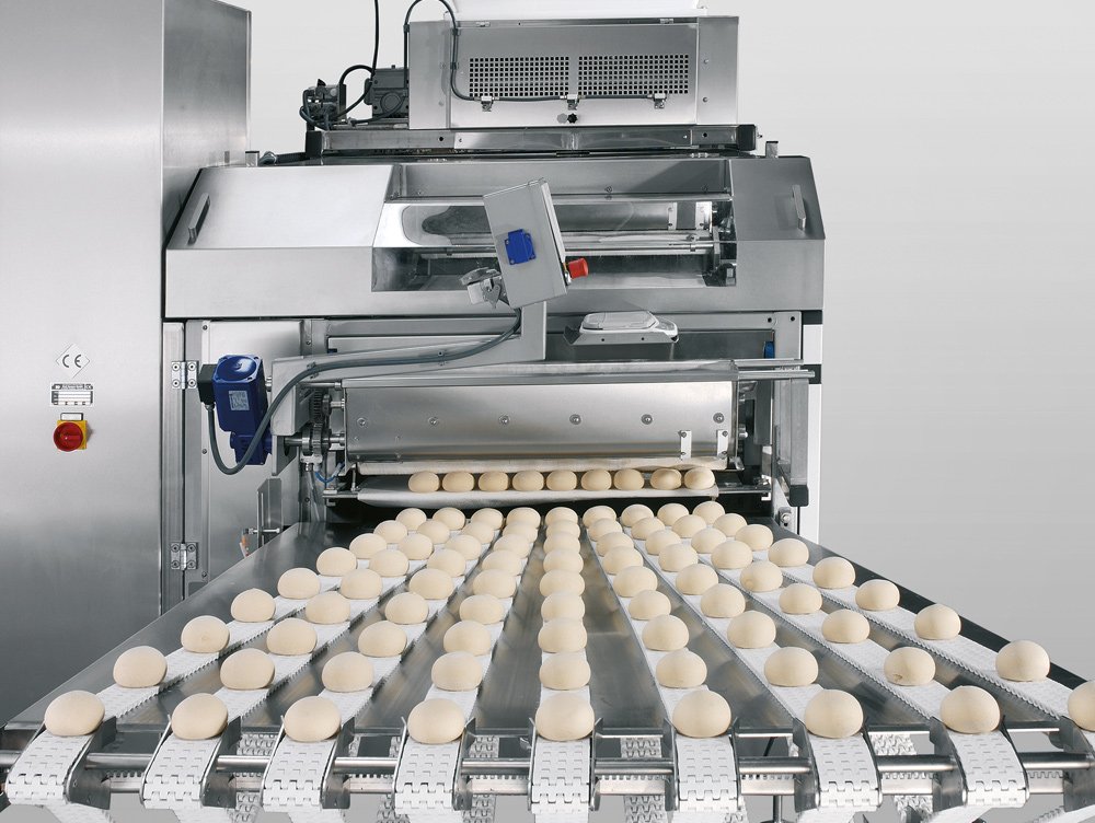 Product quality: Uniform dough balls Uniform dough balls