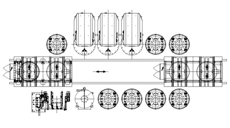 Mixing system TITAN LINEAR SYSTEM 12x