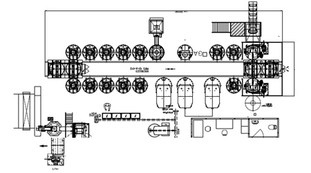 Mixing system TITAN LINEAR SYSTEM 21x
