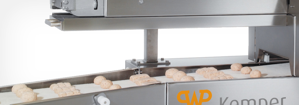Dough strip line MINI QUADRO ROUND - The small dough strip line for round and square rolls and baguette Dough strip line MINI QUADRO ROUND